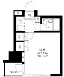 ハイホーム市ヶ谷の物件間取画像